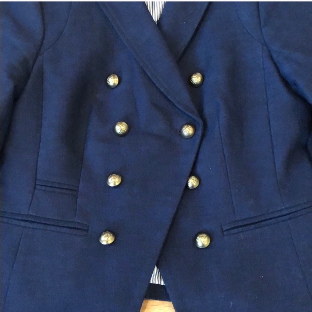 Banana Republic Navy Sailor Blazer - Picture 3 of 7